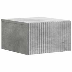 Nástěnný noční stolek 2 pcs Betonově šedá 33 x 34,5 x 20 cm - obrázek 5