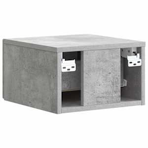 Nástěnný noční stolek 2 pcs Betonově šedá 33 x 34,5 x 20 cm - obrázek 9
