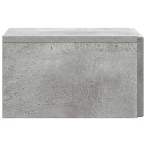Nástěnný noční stolek 2 pcs Betonově šedá 33 x 34,5 x 20 cm - obrázek 8