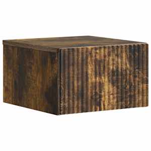 Nástěnný noční stolek 2 pcs Kouřový dub 33 x 34,5 x 20 cm - obrázek 5