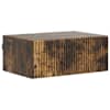 vidaXL Seinale kinnitatav &ouml;&ouml;tis Suitsutatud tamm 49 x 34,5 x 20 cm