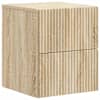 vidaXL Seinale kinnitatav &ouml;&ouml;tis Sonoma tamm 33 x 34,5 x 40 cm