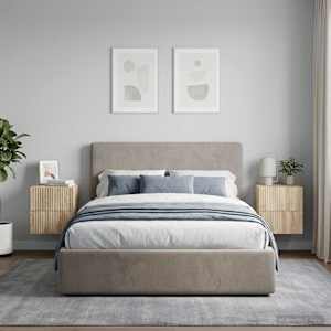Nástěnný noční stolek 2 pcs Dub sonoma 33 x 34,5 x 40 cm - obrázek 4
