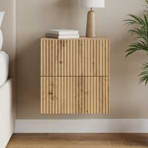 Stenski nočni omarici Artisan hrast 33 x 34,5 x 40 cm