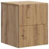 vidaXL Seinale kinnitatav &ouml;&ouml;tis Artisan tamm 33 x 34,5 x 40 cm