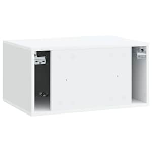 Nástěnná TV skříň Bílá 59,5 x 41 x 30 cm Kompozitní dřevo - obrázek 8