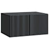 vidaXL Rippuv TV kapp 59,5 x 41 x 30 cm Must Tehispuit