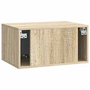 Nástěnná TV skříň Dub sonoma 59,5 x 41 x 30 cm Kompozitní dřevo - obrázek 8