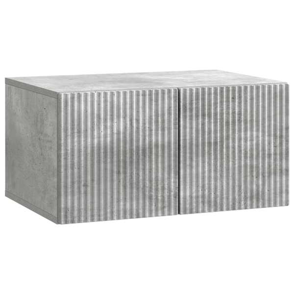 vidaXL Rippuv TV kapp 59,5 x 41 x 30 cm Betoonhall Tehispuit