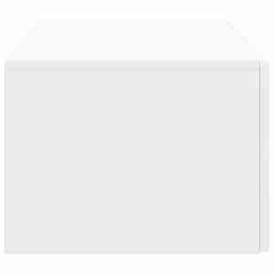 Nástěnná TV skříň Bílá s vysokým leskem 59,5 x 41 x 30 cm - obrázek 7