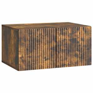 Nástěnná TV skříň Nástěnný Kouřový dub 59,5 x 41 x 30 cm - obrázek 2