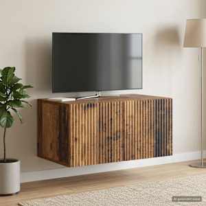 Nástěnná TV skříň Nástěnný Staré dřevo 59,5 x 41 x 30 cm - obrázek 1