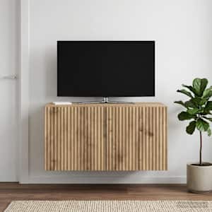 Nástěnná TV skříň 59,5 x 41 x 30 cm Dub artisan - obrázek 4