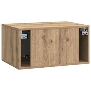 Nástěnná TV skříň 59,5 x 41 x 30 cm Dub artisan - obrázek 8
