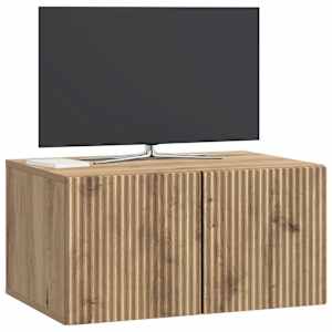 Nástěnná TV skříň 59,5 x 41 x 30 cm Dub artisan - obrázek 3