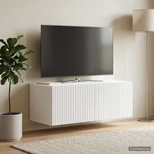 Nástěnná TV skříň Bílá 78,5 x 41 x 30 cm Kompozitní dřevo
