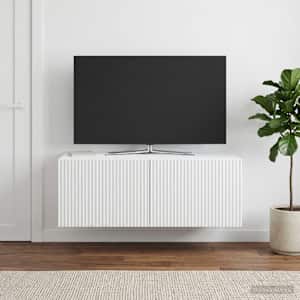 Nástěnná TV skříň Bílá 78,5 x 41 x 30 cm Kompozitní dřevo - obrázek 4