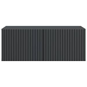 Nástěnná TV skříň Černá 78,5 x 41 x 30 cm Kompozitní dřevo - obrázek 6