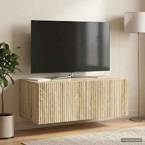 Nástěnná TV skříň Dub sonoma 78,5 x 41 x 30 cm Kompozitní dřevo - obrázek 1
