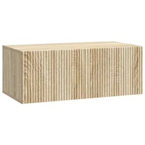 Nástěnná TV skříň Dub sonoma 78,5 x 41 x 30 cm Kompozitní dřevo - obrázek 2
