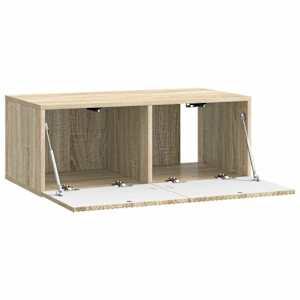 Nástěnná TV skříň Dub sonoma 78,5 x 41 x 30 cm Kompozitní dřevo - obrázek 5