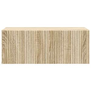 Nástěnná TV skříň Dub sonoma 78,5 x 41 x 30 cm Kompozitní dřevo - obrázek 6