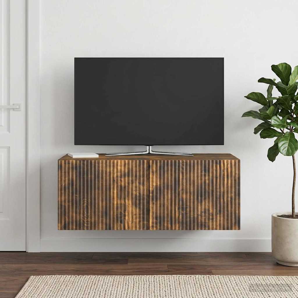 Seinälle asennettava TV-kaappi Savutammi 78,5 x 41 x 30 cm