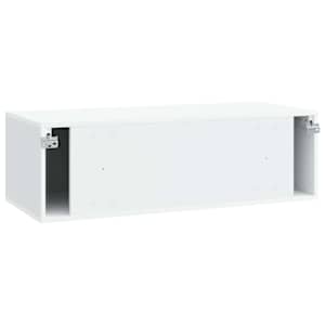 Nástěnná TV skříň Bílá 98 x 41 x 30 cm Kompozitní dřevo - obrázek 6