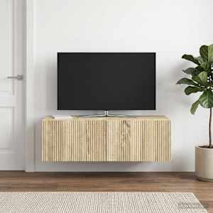 Nástěnná TV skříň Dub sonoma 98 x 41 x 30 cm Kompozitní dřevo - obrázek 1