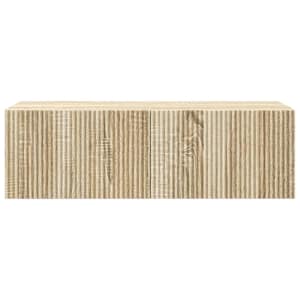 Nástěnná TV skříň Dub sonoma 98 x 41 x 30 cm Kompozitní dřevo - obrázek 6