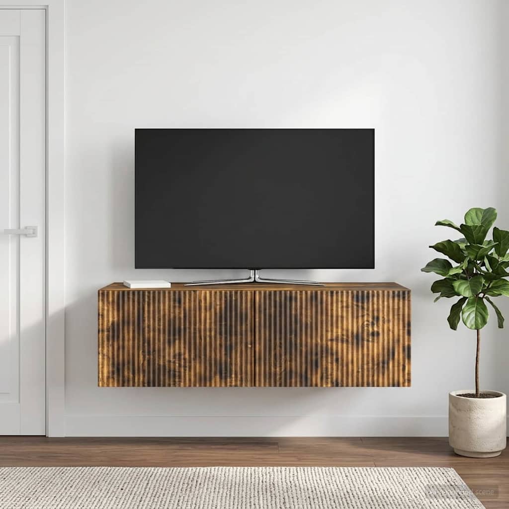 Seinälle asennettava TV-kaappi Savutammi 98 x 41 x 30 cm