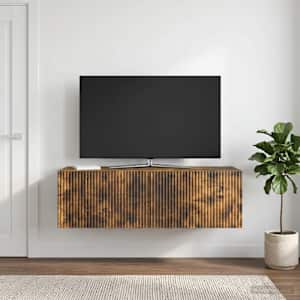 Nástěnná TV skříň Kouřový dub 98 x 41 x 30 cm Kompozitní dřevo - obrázek 1