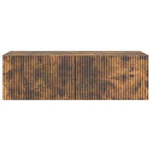 Nástěnná TV skříň Kouřový dub 98 x 41 x 30 cm Kompozitní dřevo - obrázek 6