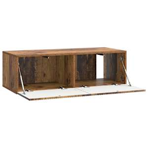 Nástěnná TV skříň Staré dřevo 98 x 41 x 30 cm Kompozitní dřevo - obrázek 5