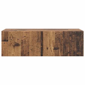 Nástěnná TV skříň Staré dřevo 98 x 41 x 30 cm Kompozitní dřevo - obrázek 6