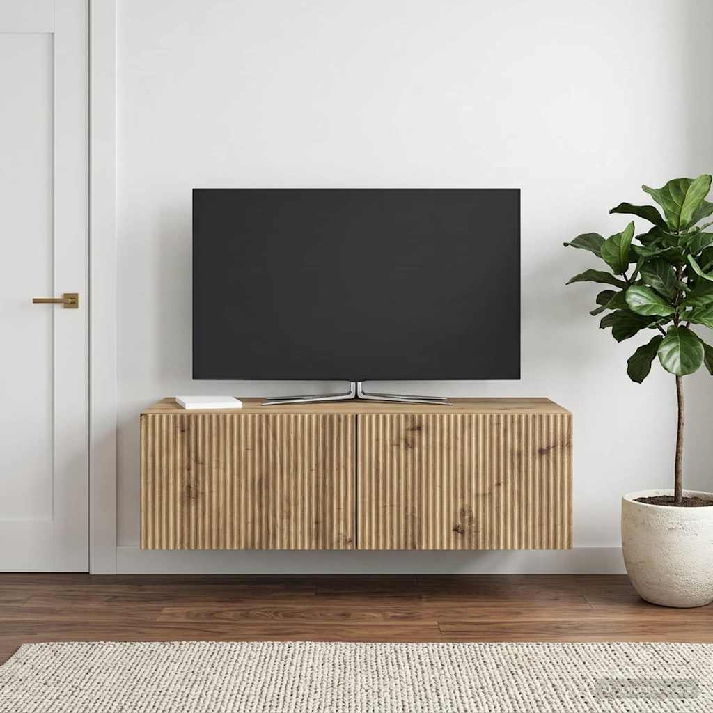 Seinälle asennettava TV-kaappi Artisaanitammi 98 x 41 x 30 cm