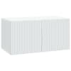 vidaXL Rippuv TV kapp Valge 59,5 x 31 x 30 cm Tehispuit
