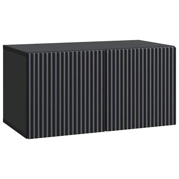 vidaXL Rippuv TV kapp 59,5 x 31 x 30 cm Must Tehispuit