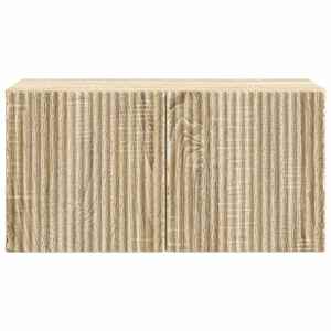 Nástěnná TV skříň Dub sonoma 59,5 x 31 x 30 cm Kompozitní dřevo - obrázek 6