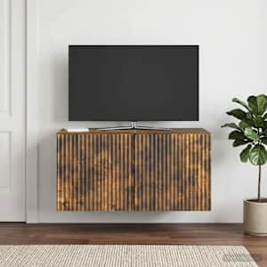 Nástěnná TV skříň Nástěnný Kouřový dub 59,5 x 31 x 30 cm - obrázek 4