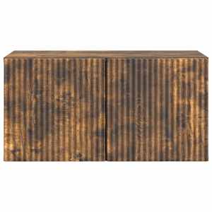 Nástěnná TV skříň Nástěnný Kouřový dub 59,5 x 31 x 30 cm - obrázek 6