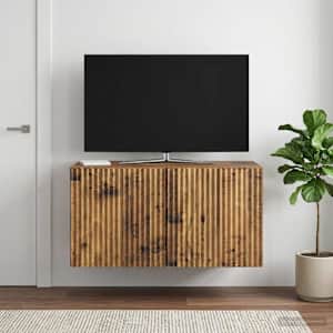 Nástěnná TV skříň Nástěnný Staré dřevo 59,5 x 31 x 30 cm - obrázek 1