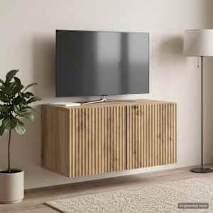 Nástěnná TV skříň 59,5 x 31 x 30 cm Dub artisan - obrázek 4