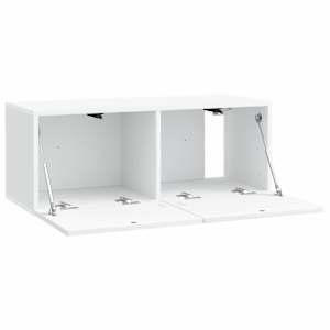 Nástěnná TV skříň Bílá 78,5 x 31 x 30 cm Kompozitní dřevo - obrázek 3