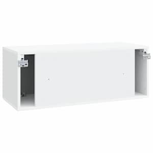 Nástěnná TV skříň Bílá 78,5 x 31 x 30 cm Kompozitní dřevo - obrázek 6