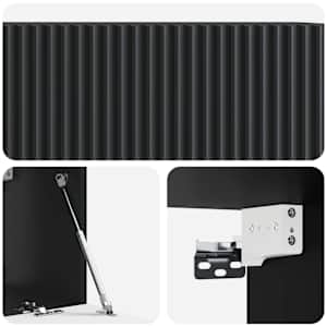 Nástěnná TV skříň Černá 78,5 x 31 x 30 cm Kompozitní dřevo - obrázek 9