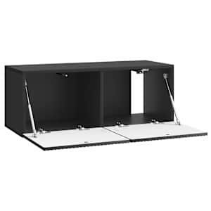 Nástěnná TV skříň Černá 78,5 x 31 x 30 cm Kompozitní dřevo - obrázek 5
