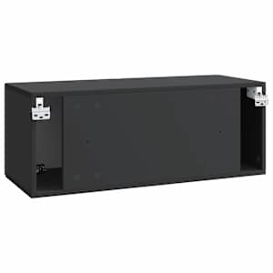 Nástěnná TV skříň Černá 78,5 x 31 x 30 cm Kompozitní dřevo - obrázek 8