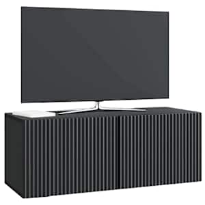 Nástěnná TV skříň Černá 78,5 x 31 x 30 cm Kompozitní dřevo - obrázek 3