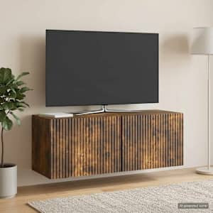 Nástěnná TV skříň Nástěnný Kouřový dub 78,5 x 31 x 30 cm - obrázek 1